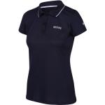 Blaue Kurzärmelige Regatta T-Shirts aus Polyester für Damen Größe S 