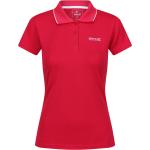 Pinke Regatta Damenpoloshirts & Damenpolohemden aus Polyester Größe M für den für den Sommer 