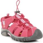 Reduzierte Rosa Regatta Peppa Wutz Outdoor-Sandalen mit Schweinemotiv mit Riemchen für Kinder Größe 32 für den für den Sommer 