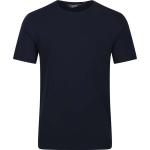 Marineblaue Regatta T-Shirts aus Baumwolle für Herren Größe S für den für den Sommer 