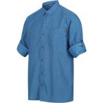 Regatta Kentkragen Hemden mit Kent-Kragen mit Knopf aus Polyester für Herren Größe XXL 