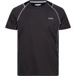 Schwarze Regatta T-Shirts für Herren Größe S 