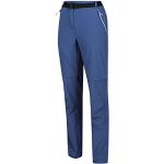 Regatta Xert Stretch Zip Off Trousers III Outdoorhose in Kurzgröße für Damen, Farbe:Dusty Denim, Größe:20