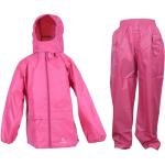 Pinke Wasserdichte Dry Kids Kinderherbstjacken für Mädchen Größe 134 