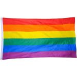 Reduzierte LGBT Regenbogenfahnen 