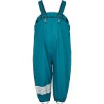 Türkise Unifarbene Wasserdichte Atmungsaktive by Green Cotton Kinderregenhosen atmungsativ aus Polyester für Mädchen Größe 98 