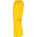 Gelbe Wasserdichte Ede Regenhosen aus Polyester Größe S 
