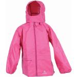 Pinke Wasserdichte Dry Kids Kinderkapuzenjacken aus Samt für Mädchen Größe 146 