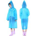 Kinder Mädchen Eule Regenjacke Regenponcho Regenmantel mit Kapuze Wasserdicht Regen-Cape 