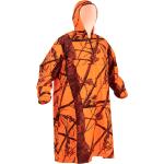 Reduzierte Orange Camouflage Solognac Regencapes für Kinder & Regenponchos für Kinder aus Polyamid 