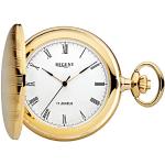 Goldene Regent Mechanik Savonnette aus Plexiglas mit römischen Zahlen mit Plexiglas-Uhrenglas für Herren 