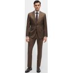 Braune Elegante HUGO BOSS BOSS Businesskleidung aus Wolle für Herren Übergröße 