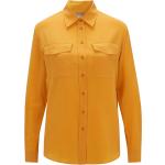Reduzierte Gelbe Elegante HUGO BOSS BOSS Festliche Blusen aus Seide für Damen Größe M für den für den Sommer 