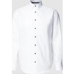Weiße Unifarbene Jake*s Kentkragen Hemden mit Kent-Kragen aus Baumwolle für Herren 