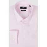 Pinke HUGO BOSS BOSS Regular Fit Hemden aus Baumwolle für Herren 