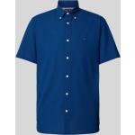 Marineblaue Tommy Hilfiger Kentkragen Hemden mit Kent-Kragen aus Baumwollmischung für Herren Größe XL 