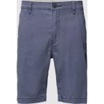 Anthrazitfarbene LEVI'S Chino-Shorts mit Reißverschluss aus Baumwolle für Herren 