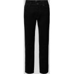 Schwarze Unifarbene Camel Active 5-Pocket Jeans aus Denim für Herren Größe XXL 
