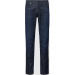 Dunkelblaue Armani Emporio Armani 5-Pocket Jeans aus Denim für Herren 
