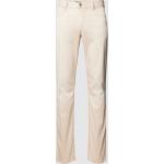 Beige ALBERTO 5-Pocket Jeans aus Baumwollmischung für Herren 
