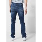 Reduzierte Indigofarbene Street One Slim Fit Jeans mit Reißverschluss aus Baumwolle für Herren Größe XXL 