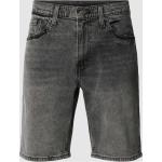 Graue Vintage LEVI'S Jeans-Shorts mit Reißverschluss aus Denim für Herren Größe XS für den für den Sommer 