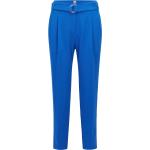 Reduzierte Blaue HUGO BOSS BOSS Paperbag-Hosen aus Baumwolle für Damen Größe XS 