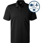 Schwarze Unifarbene RAGMAN Shirts mit Tasche aus Baumwollmischung für Herren Größe 3 XL 