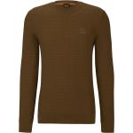 Dunkelgrüne HUGO BOSS BOSS Kaschmir-Pullover aus Wolle für Herren Größe 3 XL 