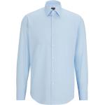 Hellblaue HUGO BOSS BOSS Regular Fit Hemden aus Baumwolle für Herren 