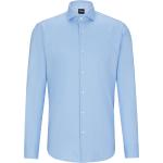 Hellblaue HUGO BOSS BOSS Regular Fit Hemden aus Baumwolle für Herren 