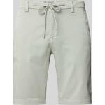 Silberne Unifarbene MAC Jeans Herrenshorts aus Baumwollmischung für den für den Sommer 