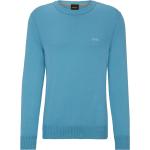 Hellblaue HUGO BOSS BOSS Nachhaltige Herrensweatshirts aus Jersey Größe 3 XL 