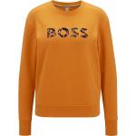 Orange HUGO BOSS BOSS Bio Nachhaltige Damensweatshirts aus Baumwolle Größe XS 