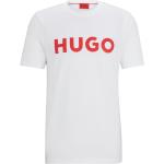 Weiße HUGO BOSS HUGO Nachhaltige T-Shirts aus Baumwolle für Herren Größe XS 