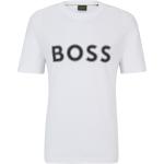Weiße HUGO BOSS BOSS Nachhaltige T-Shirts aus Jersey für Herren Größe 6 XL 