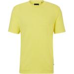 Gelbe HUGO BOSS BOSS T-Shirts aus Baumwollmischung für Herren Größe XXL 