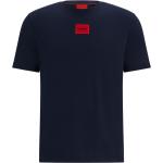 Dunkelblaue HUGO BOSS HUGO Nachhaltige T-Shirts aus Jersey für Herren Größe XS 