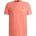 Korallenrote HUGO BOSS BOSS T-Shirts aus Baumwollmischung für Herren Größe XL 