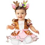 Braune Bambi Reh-Kostüme aus Polyester für Kinder Größe 50 