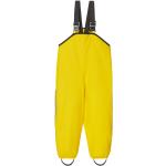 Gelbe Gestreifte Wasserdichte Reima Lammikko Kindermatschhosen aus PU Größe 92 
