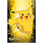 Gelbe Pokemon Poster aus Papier 