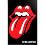 Schwarze Rolling Stones XXL Poster & Riesenposter aus Papier 