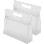 Wpro Kosmetiktaschen Sets mit Reißverschluss aus PVC für Herren S - Handgepäck 