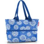 Blaue Reisenthel E1 Einkaufstaschen & Shopping Bags 18l mit Reißverschluss 