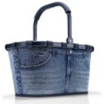 reisenthel carrybag frame jeans classic blue Einkaufskorb