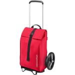 Rote Reisenthel Citycruiser Einkaufstrolleys & Einkaufswagen mit Reißverschluss aus Kunststoff mit Teleskopgriff 