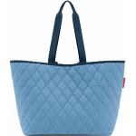 Blaue Rautenmuster Reisenthel Einkaufstaschen & Shopping Bags für Damen 