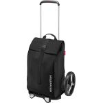 Schwarze Reisenthel Citycruiser Einkaufstaschen & Shopping Bags mit Reißverschluss aus Kunstfaser mit Teleskopgriff 