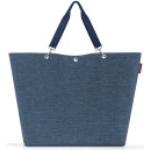 Blaue Reisenthel Einkaufstaschen & Shopping Bags mit Reißverschluss 
